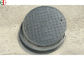 EN124 D400 C250 Heavy Duty Ductile Iron Manhole Cover 800x800 Foundry
